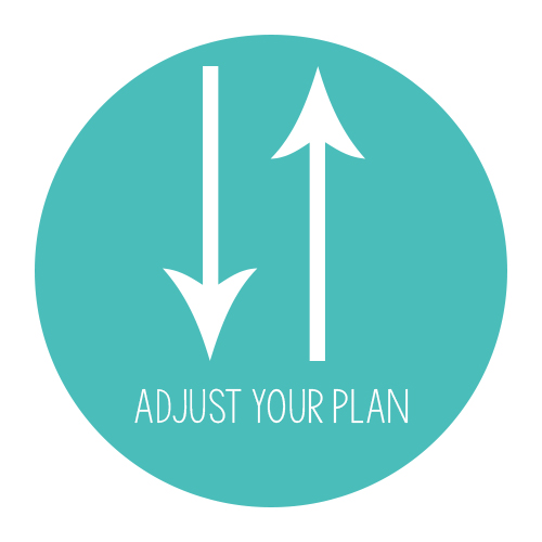 Adjust your plan